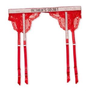 Victoria's Secret Scarlet Lace Garter